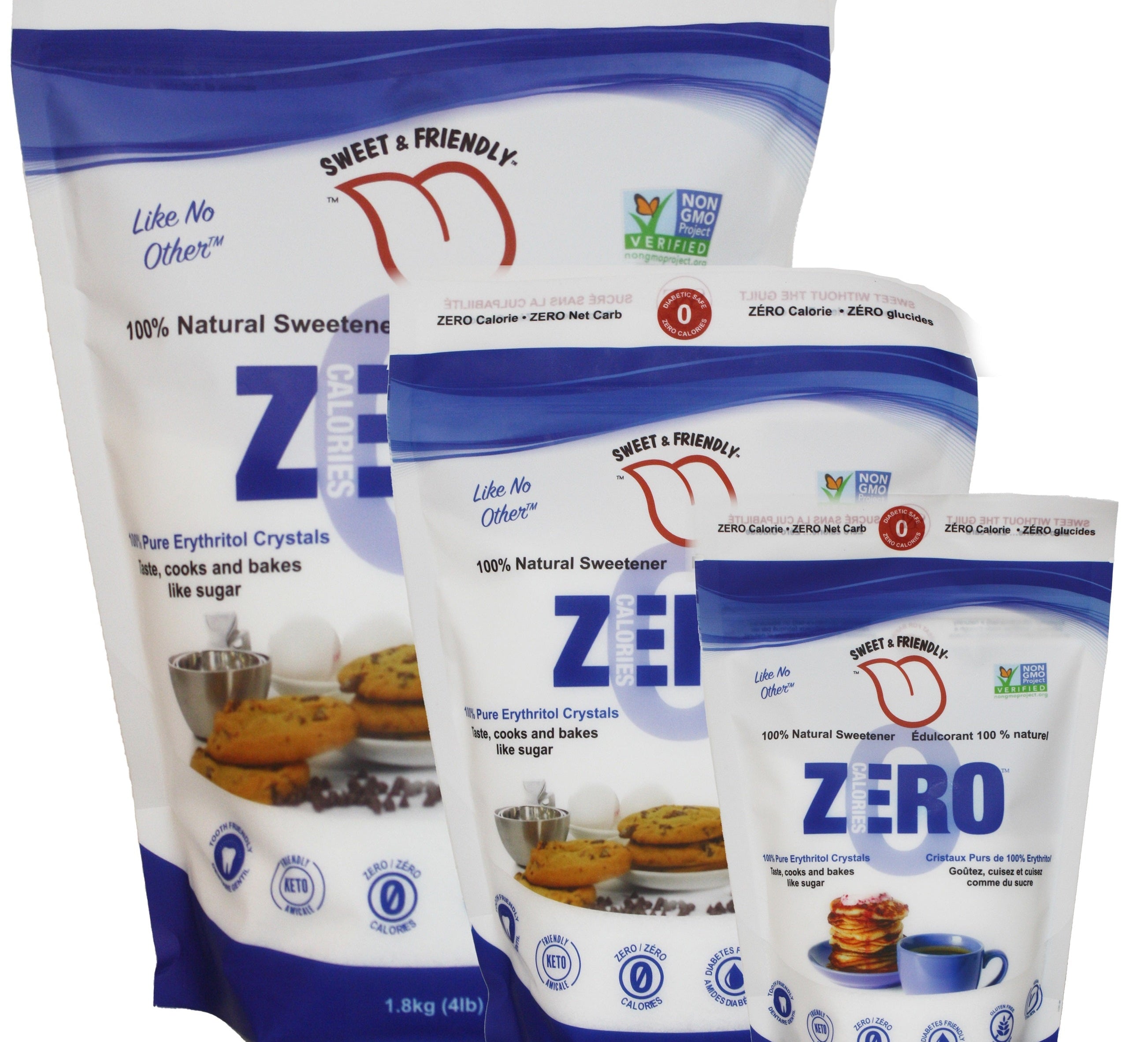 Sweet & Friendly ZERO 100% Erythritol Sweetener